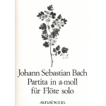 Image links to product page for Partita (Sonata) in A minor for Solo Flute, BWV1013